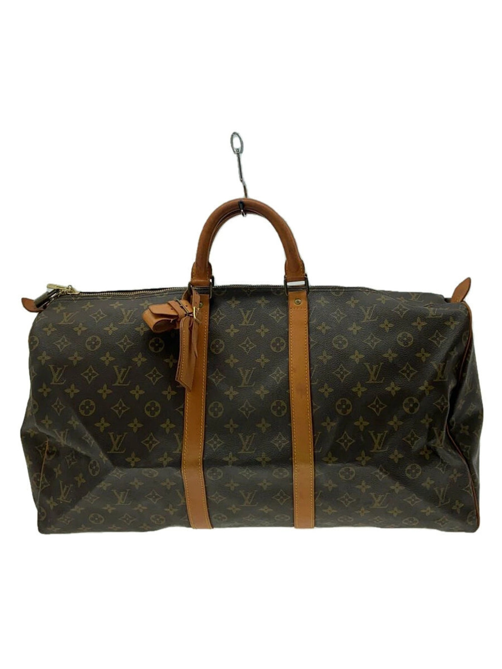 Louis Vuitton Keepall Monogram Canvas Brown Boston Bag